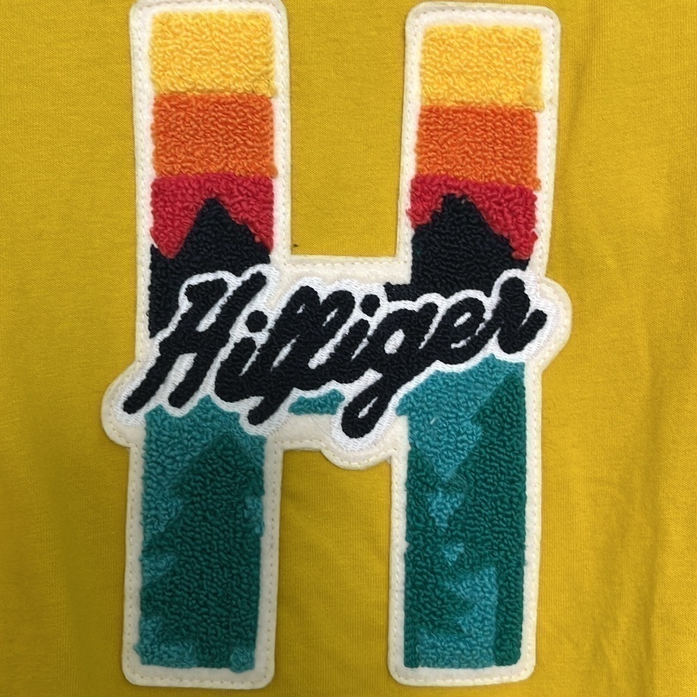 Tommy Hilfiger Yellow Long Sleeve Top Size 4/5 - Picture 5 of 6